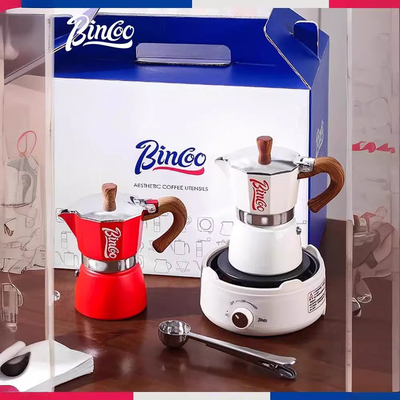 utensílios de café para pequenos domicílios utensílios de café combinados conjunto de pote de quatro peças