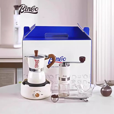 utensílios de café para pequenos domicílios utensílios de café combinados conjunto de pote de quatro peças