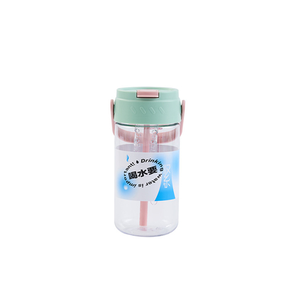 Presente de cuidados de verão logotipo personalizado conjunto de duas peças com copo de água e guarda-chuva cápsula