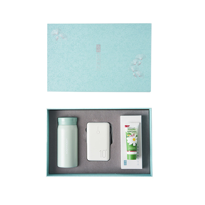Le Kou Life Gift Set Copo de isolamento 200ml Mobile Power Creme de mão para dons de agradecimento