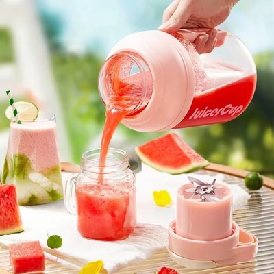 Copo de suco elétrico de carregamento pequeno para uso doméstico para ocasião da Páscoa com impressora de tela de seda