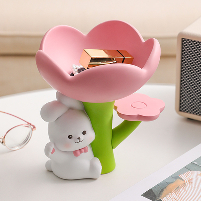 Decorações de mesa minimalistas para o saguão Impressão UV Ornamentos de resina para o Dia dos Namorados