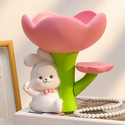 Decorações de mesa minimalistas para o saguão Impressão UV Ornamentos de resina para o Dia dos Namorados