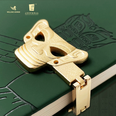 A5 Notebook Bookmark Signature Pen Set Cultural e Criativo de Presente com Logotipo Personalizado