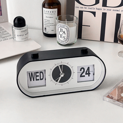 Hotel e Resort Manual Botão Desktop Relâmpago com Calendário de Flip de Página Criativo