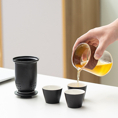 Técnicas de Impressão Hot-fix para viagens modernas Home Tea Set