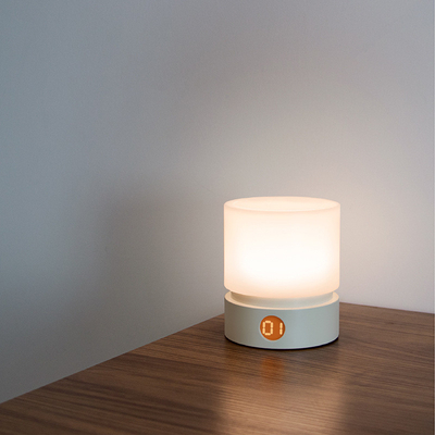 Lâmpada de mesa de LED sem passo HBK Luz cilíndrica USB Luz noturna para ocasião do ano