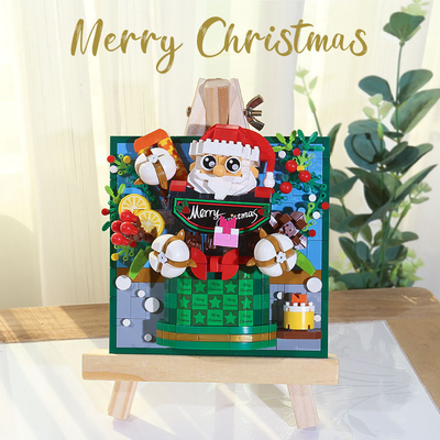 Rosas de Natal Girassóis e lírios Grãos pequenos Blocos de construção para impressão 3D