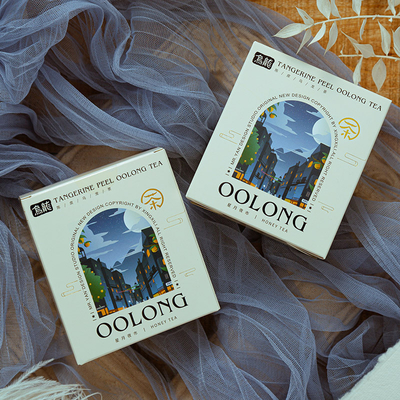 Caixa embalada de chá oolong 3g * 3 embalagem independente para o dia dos tolos de abril presente de mão incluído