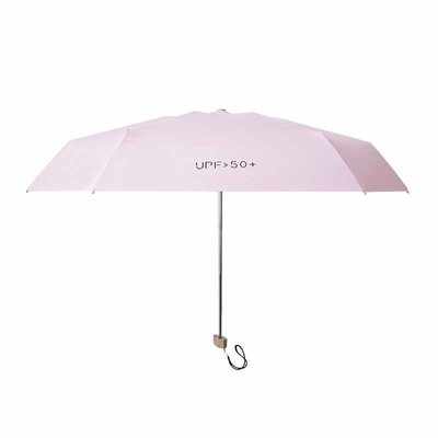 Presente de atividade do funcionário Um guarda-chuva de bolso pequeno e portátil com 50% de proteção solar