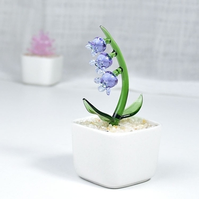 Promoção Decorar presentes Ornamentação de vidro para cactos suculentos e plantas em vasos