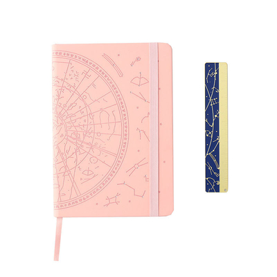 Produtos de escritório Prêmio criativo e portátil para Starry Sky Notebook Ruler Set