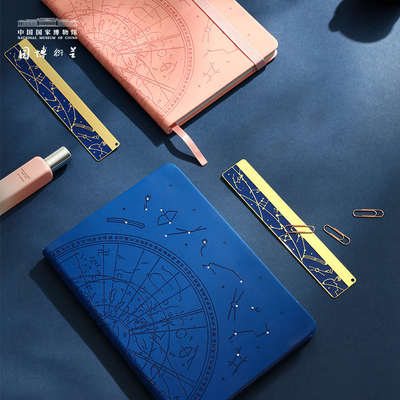 Produtos de escritório Prêmio criativo e portátil para Starry Sky Notebook Ruler Set