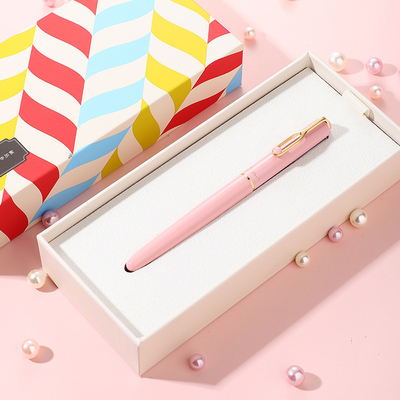 Presente de aniversário do funcionário Série de doces personalizada Caixa de caneta colorida para o logotipo do cliente