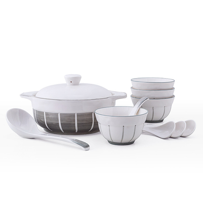 PHMI Perfeito 4,5 polegadas Sopa Cerâmica Bowl Set 1 Impressão a cores para gráficos Regalo anual