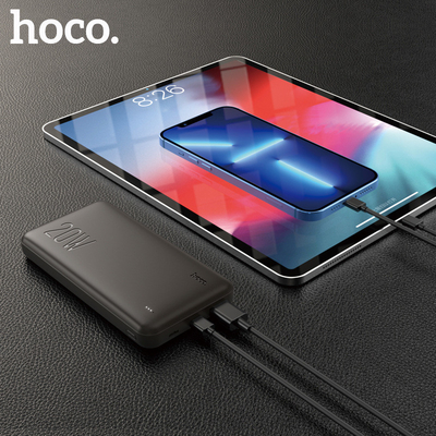 Presente de escritório de 10000mAh com LED e carregamento rápido