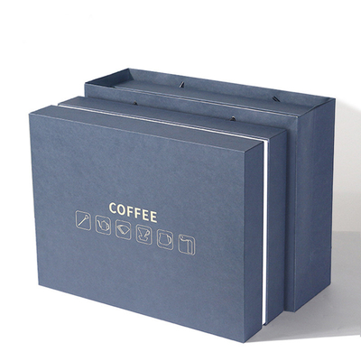 Caixa-presente de utensílios de café 5 peças com filtro de panela feito à mão Copo de compartilhamento de termômetro de panela e papel de filtro