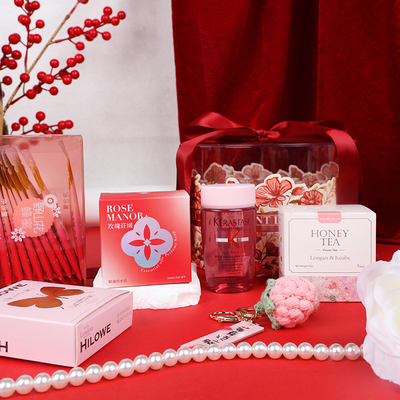 Regalo exclusivo para automóveis Blossom Sweetheart Rose Manor Souvenir Set para o Dia da Mãe