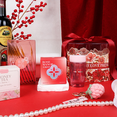 Regalo exclusivo para automóveis Blossom Sweetheart Rose Manor Souvenir Set para o Dia da Mãe