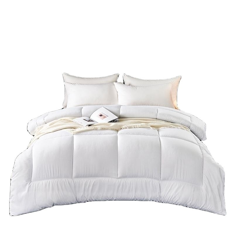 Nível materno e infantil Quilt fresco de verão sem manchas 100% de seda feita à mão para o inverno