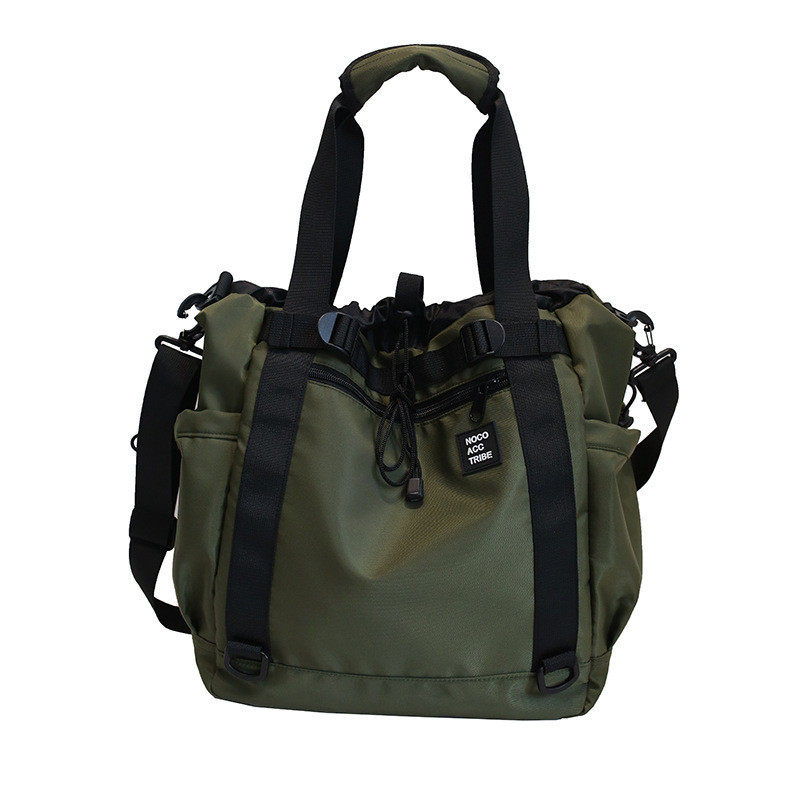Bolsa de viagem de um ombro de tela de seda impressa para design elegante e aniversário do funcionário
