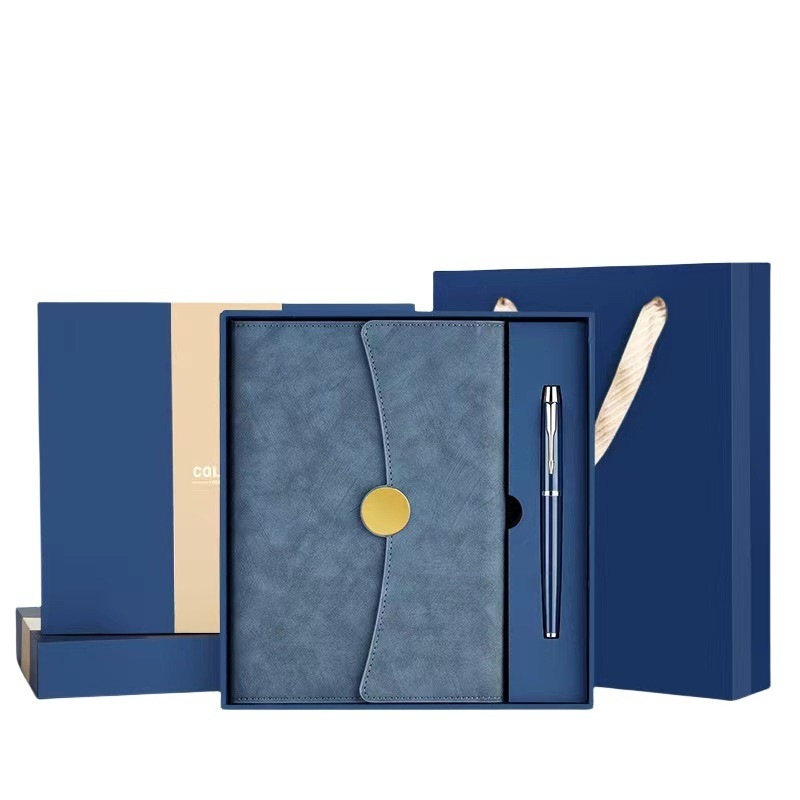 1 Gráficos a cores Impressão Business Notebook caixa de presente conjunto para necessidades agrícolas