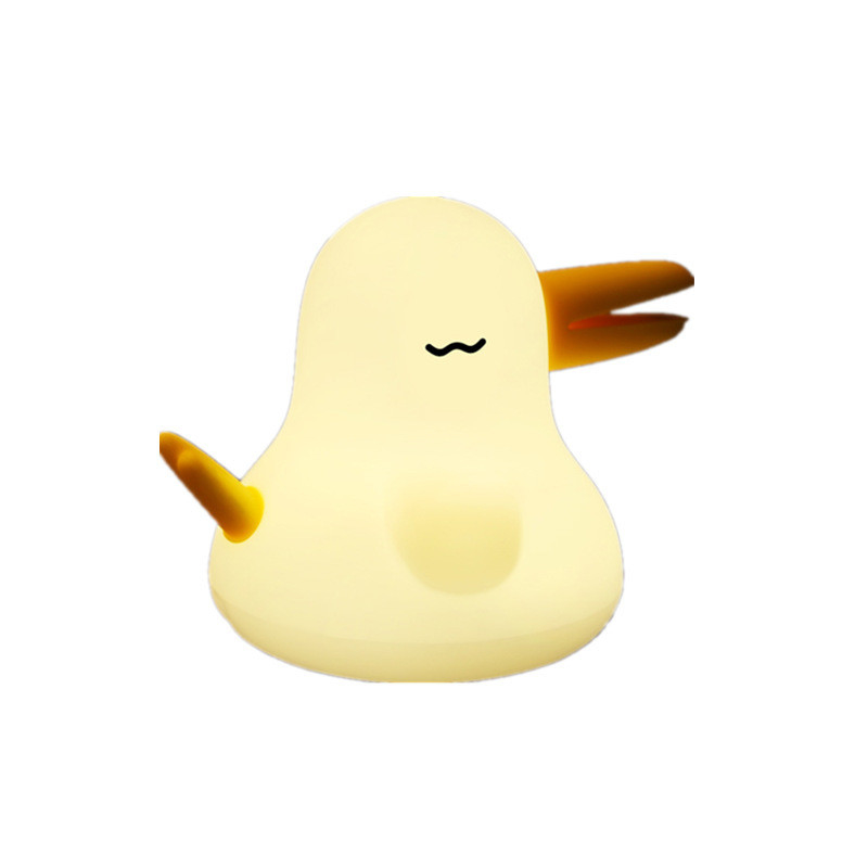 Qiyi Bird Lâmpada de silicone temporizada Dual tom Luz Proteção ocular Actividade de luz noturna com presente de mão