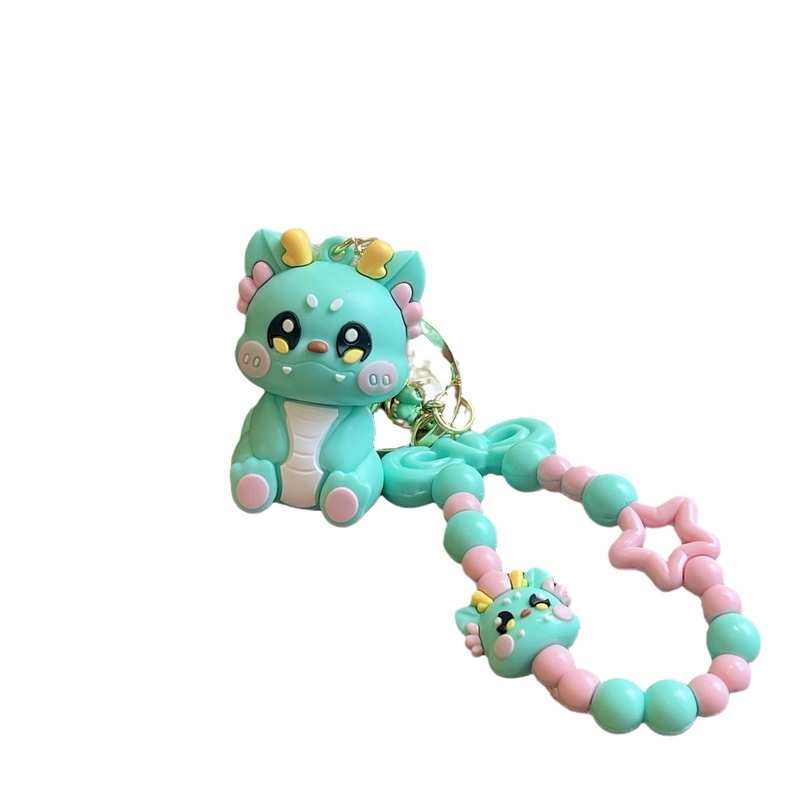 3.5cm*5cm PVC Dragon Keychain lindo pequeno presente para mochila cadeia pendurada Incluído