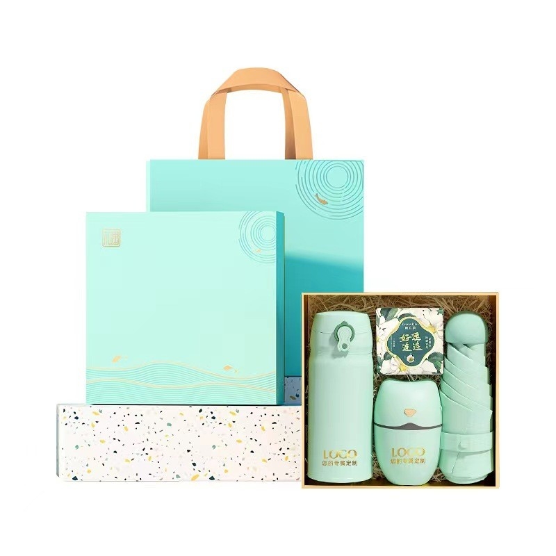 Prático presente de mão empresa reunião anual presente taça logotipo personalizado para a celebração do ano