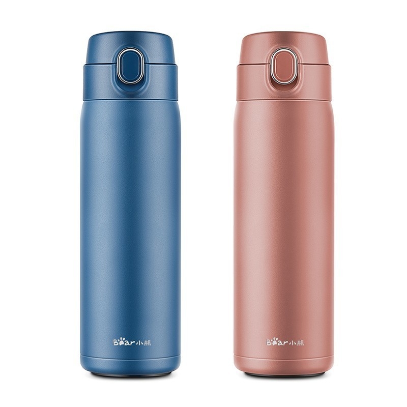Técnicas de impressão de tela de seda 1 Gráficos coloridos em Yuedong Bouncing Insulated Cup 500ml