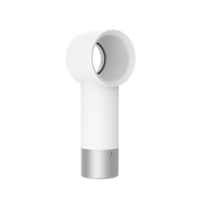 Tecnologia de Impressão por Serra de Seda Mini Ventilador Handheld Sem Lâmina para Presente Pessoal