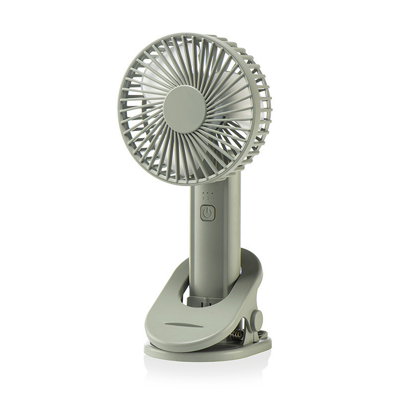 Ventilador de escritório portátil dobrável de vento alto Logotipo do cliente 1 Impressão a cores para gráficos
