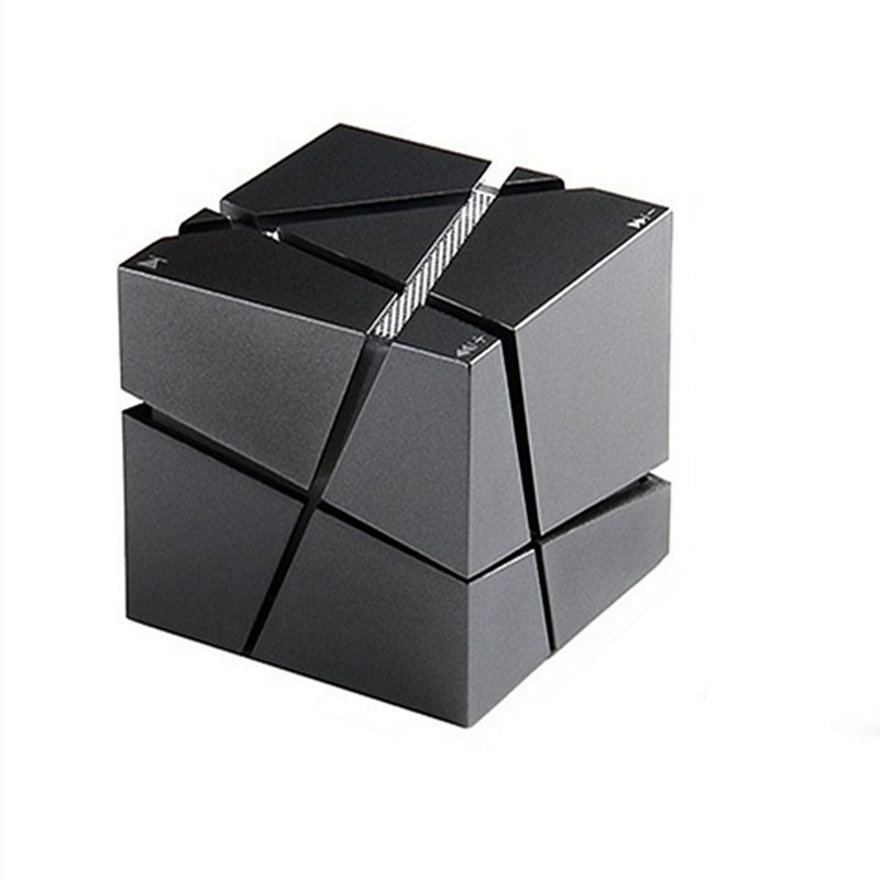 Cubo de Rubik sem fio Discursor Design colorido para relações com ex-alunos e reuniões de classe