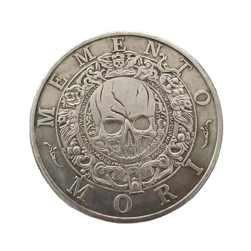 1897 Cabeça Moeda Placada em Prata Moeda Morgan Moeda Comemorativa Moeda Metal Artesanato Tema de Amor
