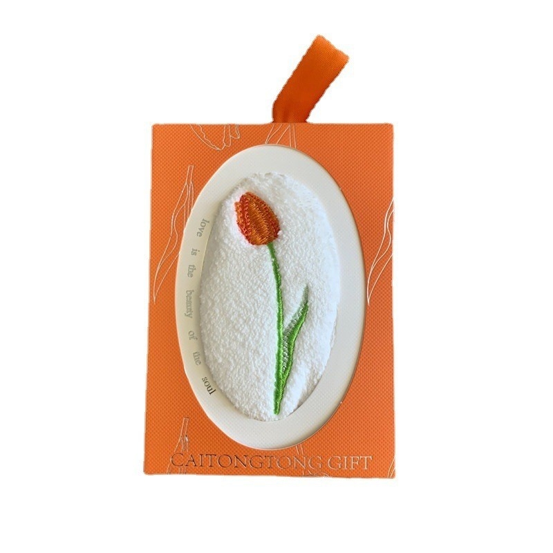 Ins Estilo Toalha de Tulipa Souvenir único do Dia das Mulheres para entusiastas da agricultura no ano
