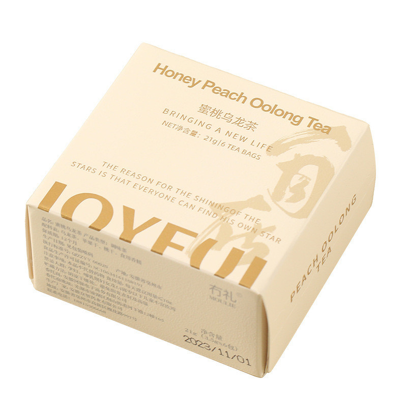 Personalização de logotipo Sacos de chá Oolong para damas de honor Regalos e devoluções de casamento