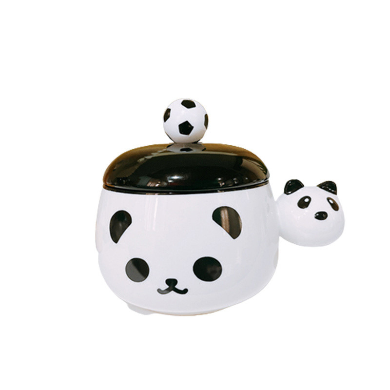 Técnicas de impressão de tela de seda para gráficos Bonitos preto e branco Chubby Mug B2B Regalo