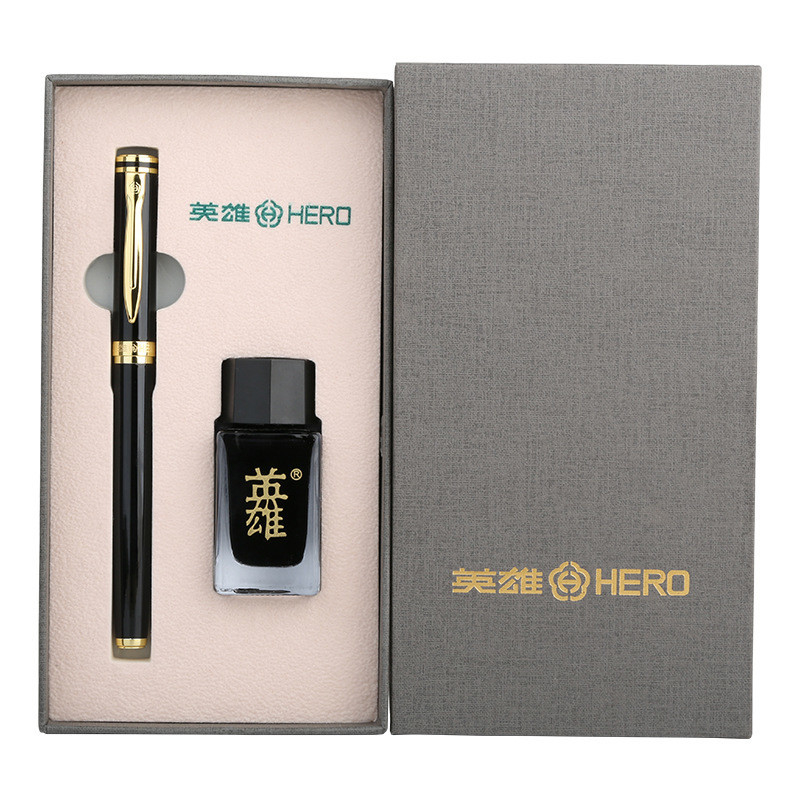 Empresas Iridium Gold Pen Set Ideal presente de entrada do funcionário para igreja e presentes religiosos
