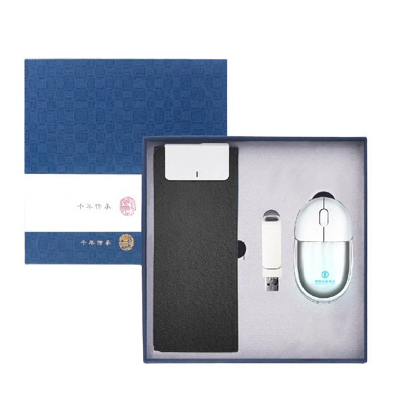 Set de caixa de presente de negócios personalizado para logos de combinação múltipla