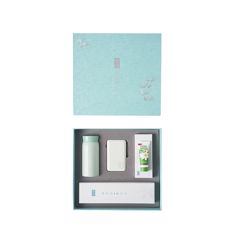 Le Buckle Copo isolado 200 ml Fornecedor de energia móvel Mochila impermeável Creme de mão Presente de negócios