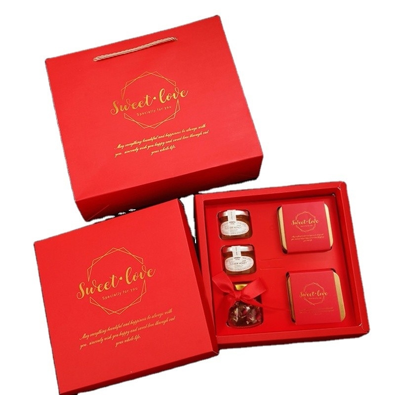 Dia das Mulheres Especial Jasmim Set de Chá Velho Branco e Rosa com 2 latas de mel