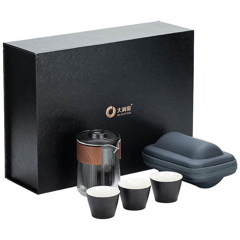 Técnicas de Impressão Hot-fix para viagens modernas Home Tea Set