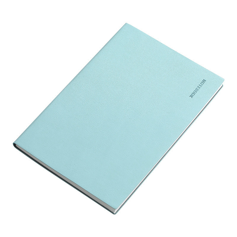 Notebook simples em cores sólidas para agências de viagens Pequeno Papel de couro macio PU fresco