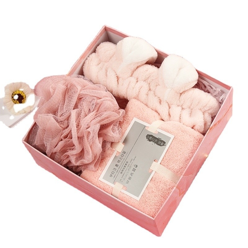 Perfeito presente para viajantes Toalha de urso absorvente de veludo de coral em cores personalizadas