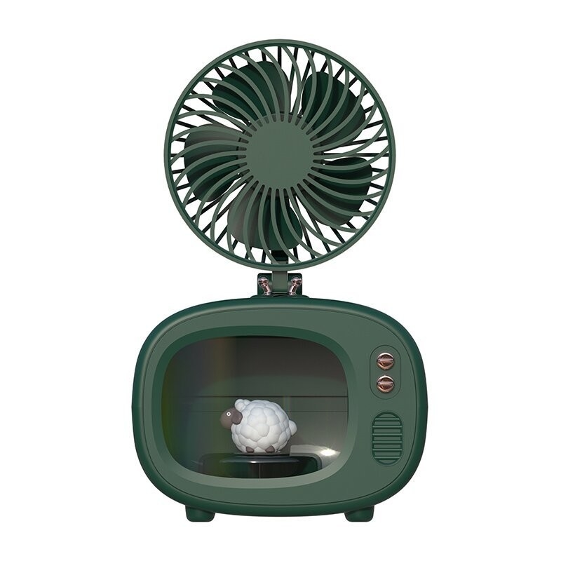 Presente de Verão para Agricultura Humidificador de TV de pequeno ventilador Multifuncional e design bonito