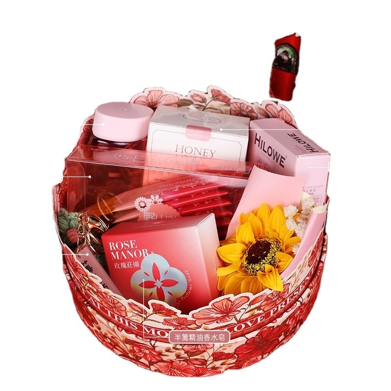 Regalo exclusivo para automóveis Blossom Sweetheart Rose Manor Souvenir Set para o Dia da Mãe